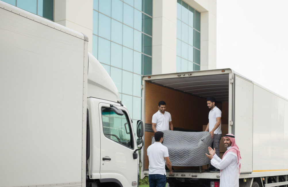 نقل عفش الكويت | الدليل الشامل لأفضل شركات نقل الأثاث وضمان السلامة 2025