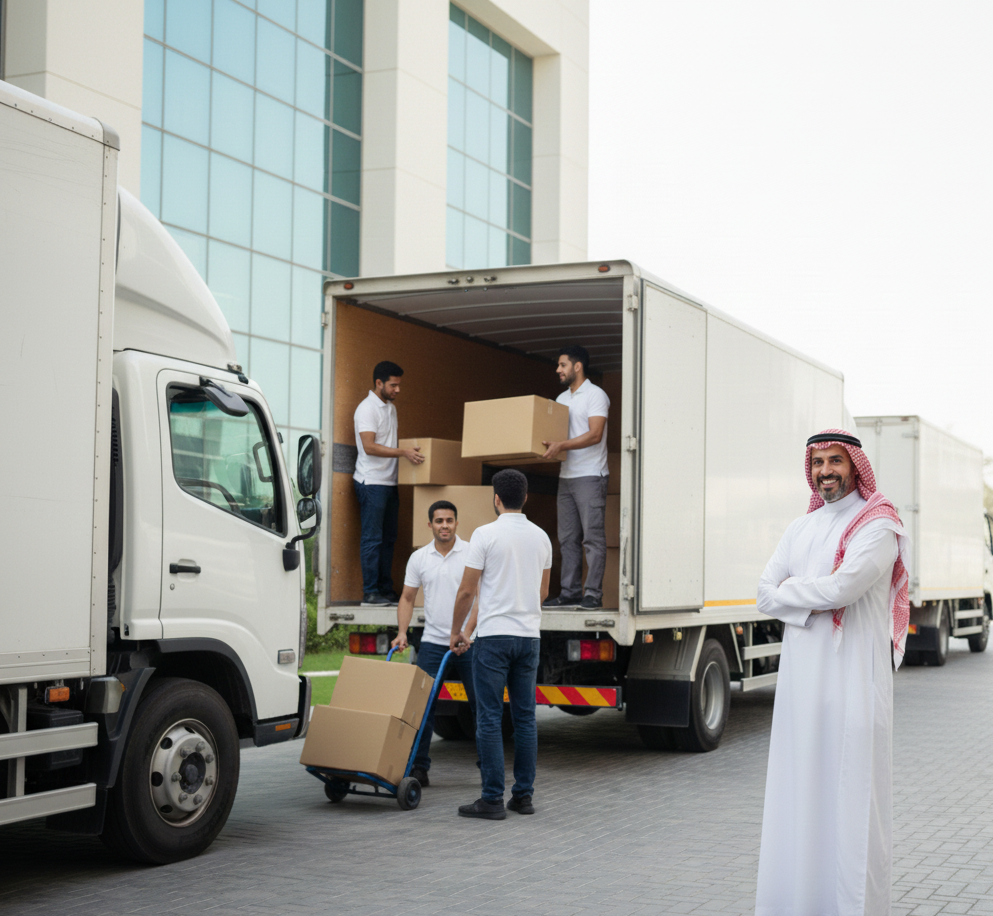 خدمة هاف لوري نقل عفش مجهز