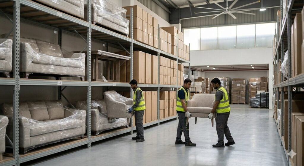 تخزين اثاث بالكويت